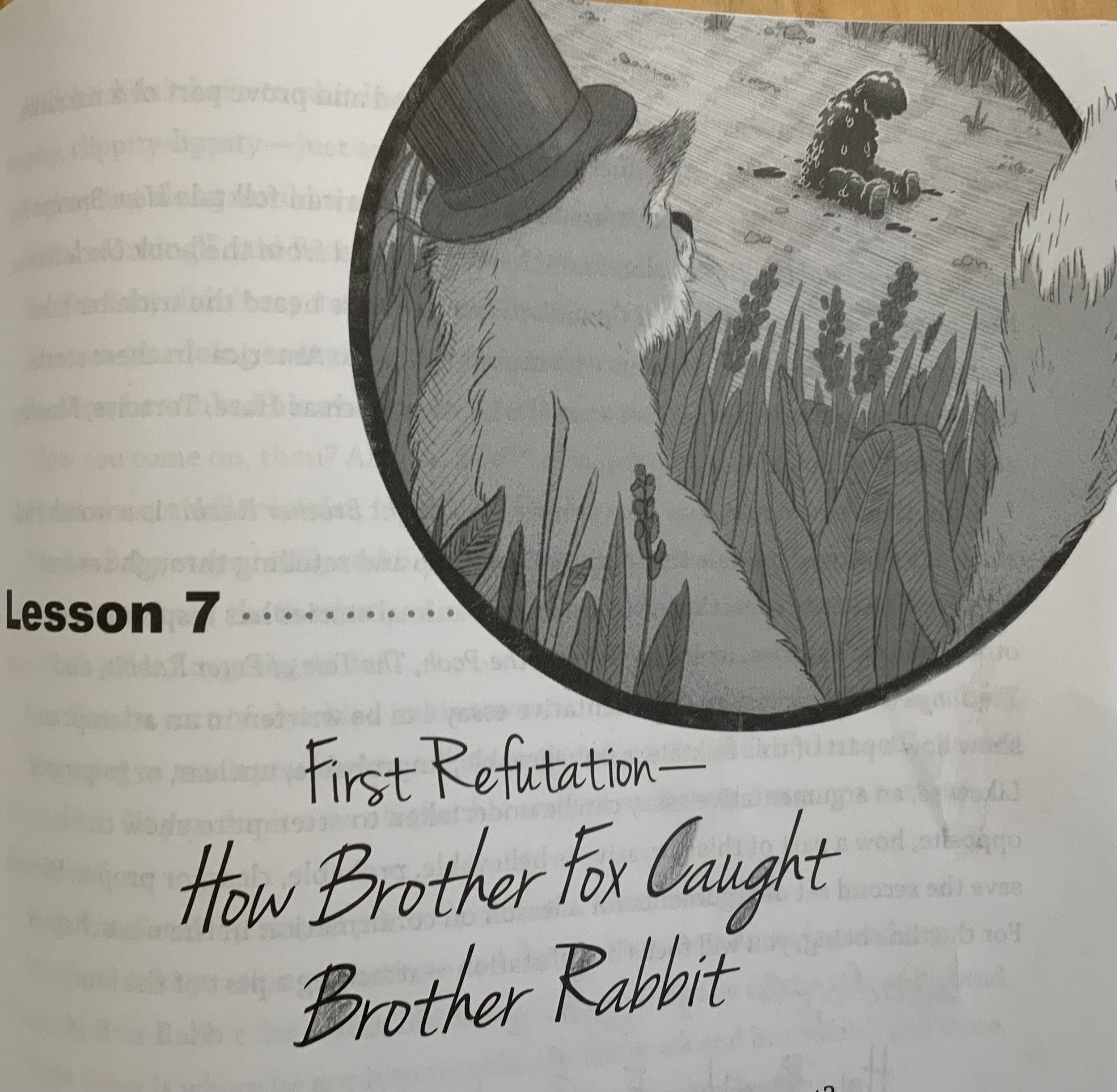 How Brother Fox Caught Brother Rabbit