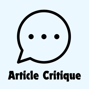 Article Critique